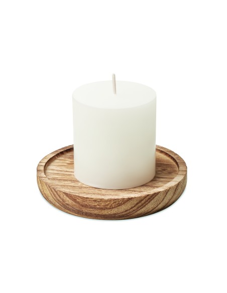 Candela su base rotonda