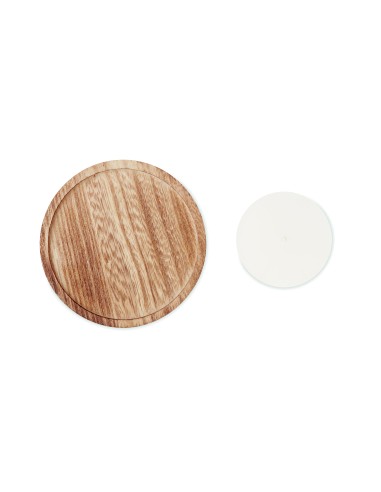 Candela su base rotonda