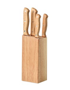 Set ceppo e 6 coltelli