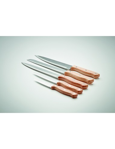 Set ceppo e 6 coltelli