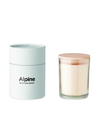 Candela fragranza vaniglia