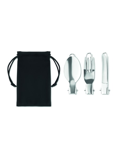 Set 3 pz posate da campeggio