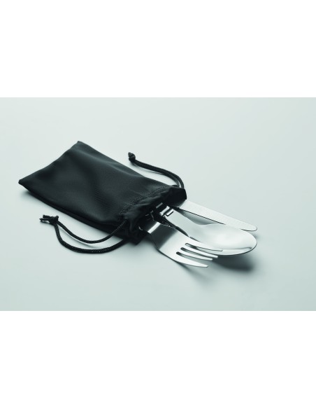 Set 3 pz posate da campeggio