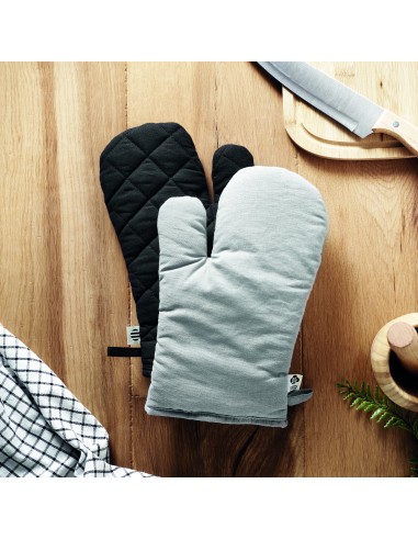 Guanto da forno in cotone bio