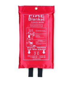 Coperta ignifuga in sacchetto d