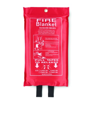 Coperta ignifuga in sacchetto d