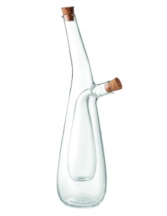 Bottiglia olio e aceto in vetro