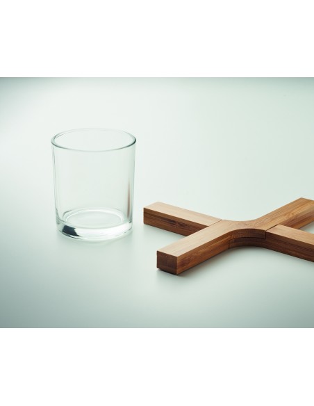 Sottopentola in bamboo