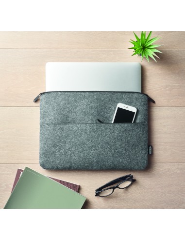 Borsa laptop in feltro RPET
