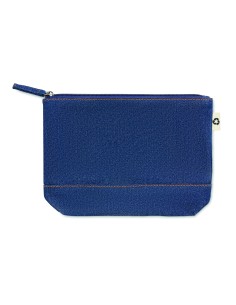 Trousse in denim riciclato