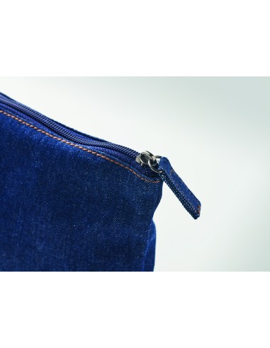 Trousse in denim riciclato