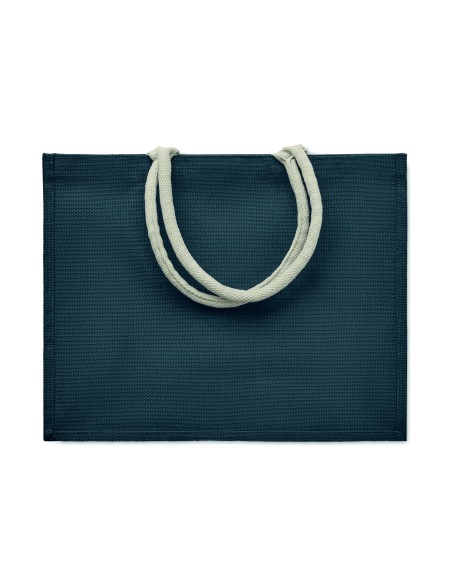 Borsa in iuta. Manici in cotone