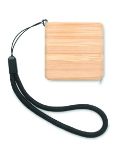 Metro retrattile in bamboo 1m