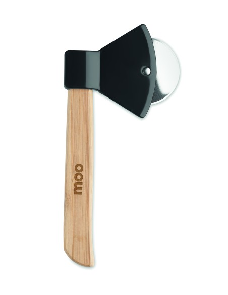 Tagliapizza con manico in bamboo