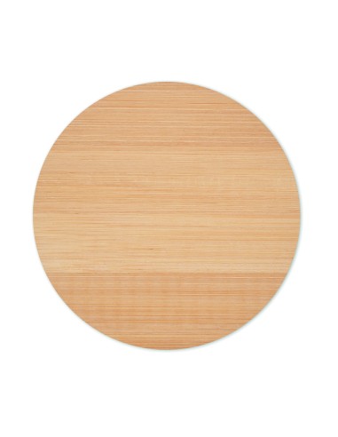 Sottobicchiere rotondo di bambo