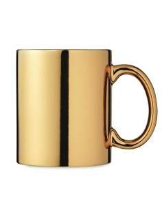 Tazza in ceramica metallica