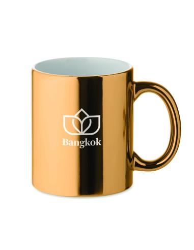 Tazza in ceramica metallica