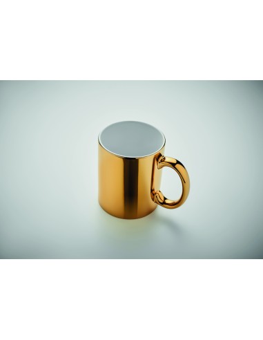 Tazza in ceramica metallica