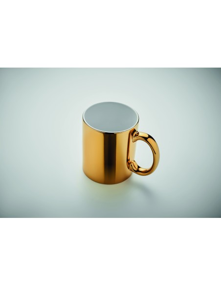 Tazza in ceramica metallica