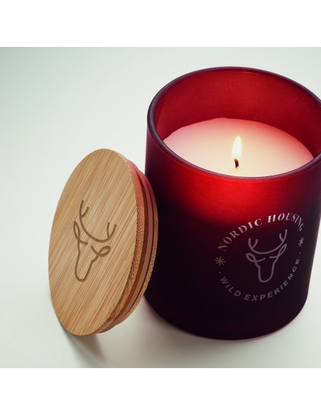 Candela di cera vegetale 200 g