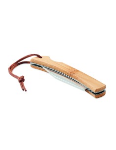 Coltello pieghevole in bamboo