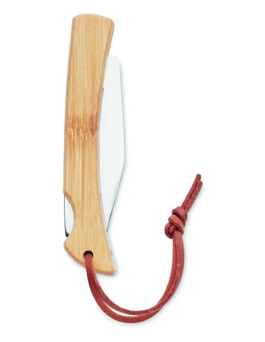 Coltello pieghevole in bamboo