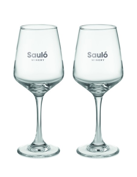 Set di 2 bicchieri da vino