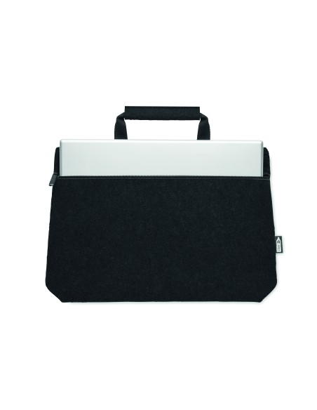 Borsa laptop in feltro RPET