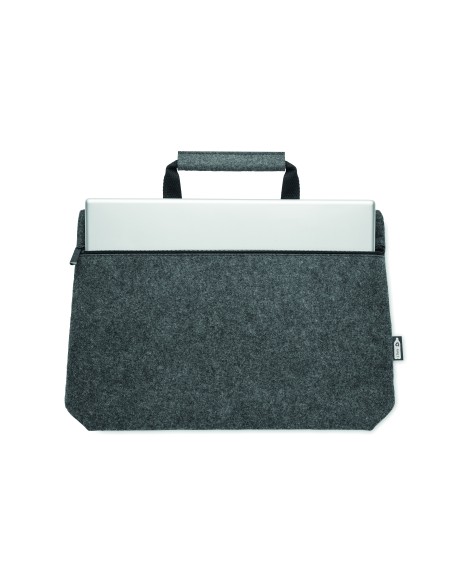 Borsa laptop in feltro RPET