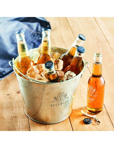 Secchiello da birra in metallo 4L