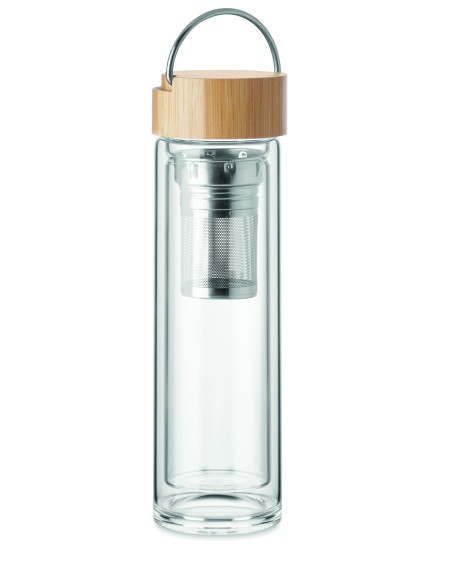 Bottiglia in vetro doppio strato