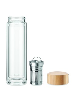 Bottiglia in vetro doppio strato