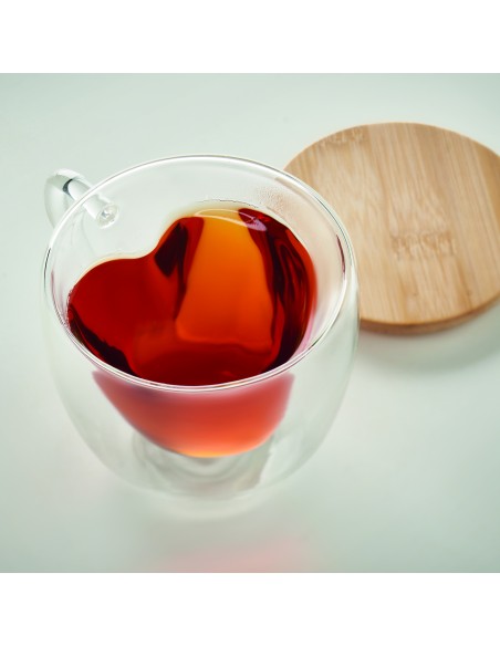 Tazza in vetro borosilicato