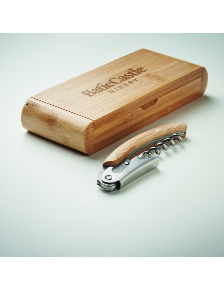 Coltello da cameriere in bambù