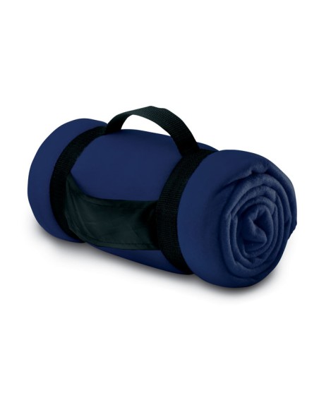 Coperta in pile con manico