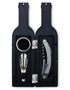 Set vino in box di bottiglia