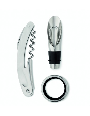 Set vino in box di bottiglia