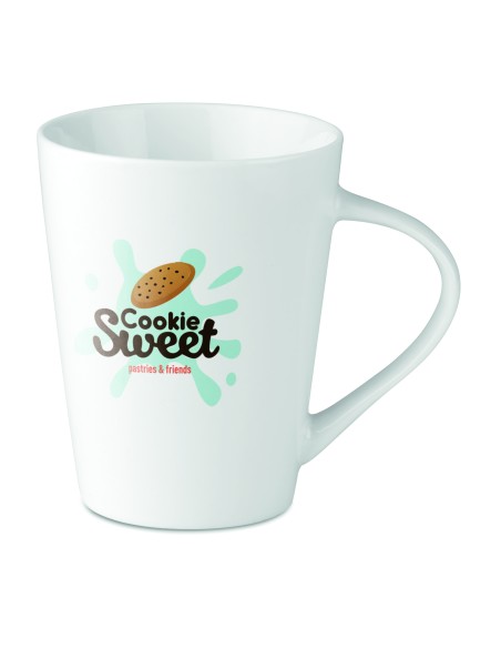 250 ml porcellana tazza conica