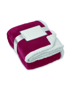 Coperta in pile e sherpa