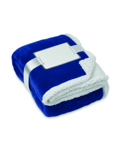 Coperta in pile e sherpa