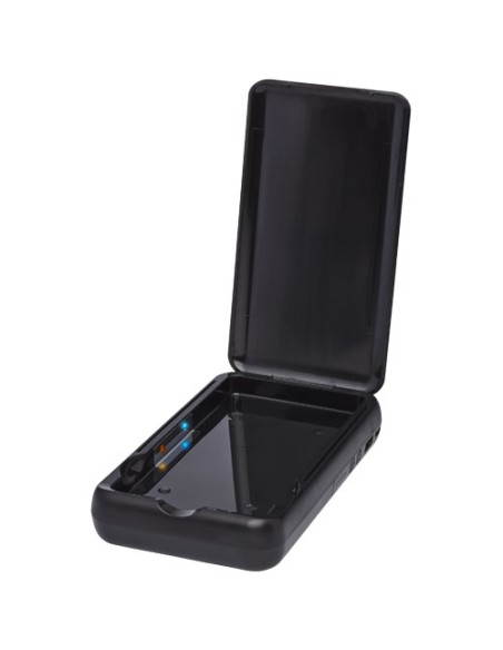 Sanificatore UV Nucleus per smartphone, con power bank wireless da 10.000 mAh