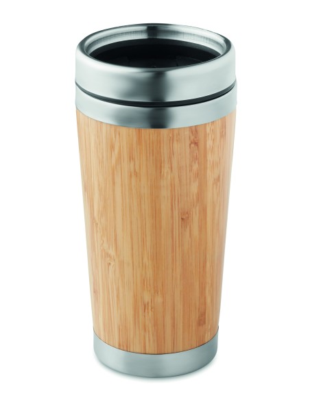 Thermos doppio strato bamboo 400ml
