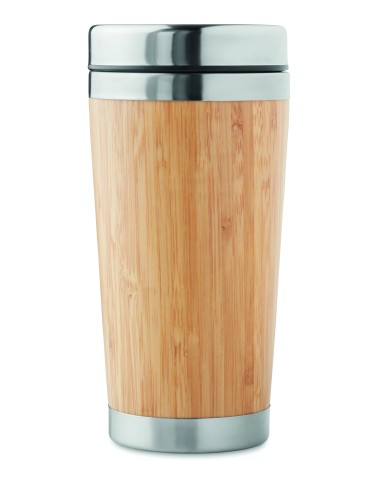 Thermos doppio strato bamboo 400ml
