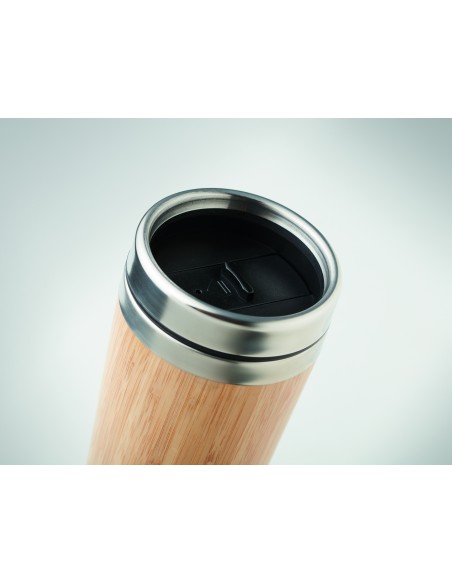 Thermos doppio strato bamboo 400ml