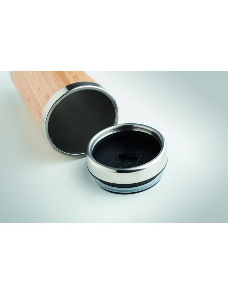 Thermos doppio strato bamboo 400ml