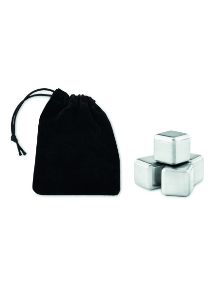 Set di 4 cubetti ghiaccio
