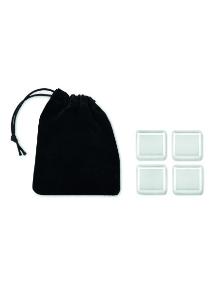 Set di 4 cubetti ghiaccio