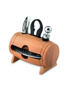 Set vino a forma di botte