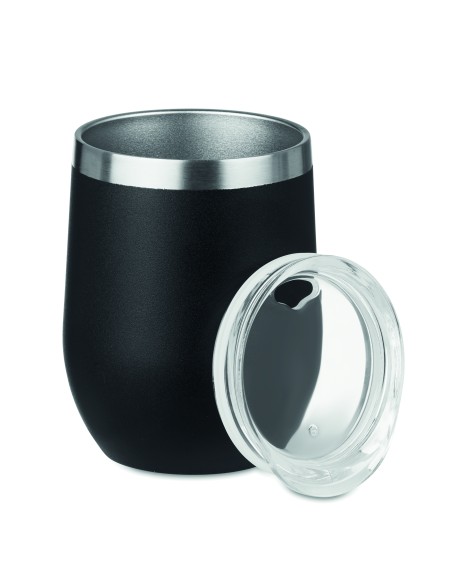 Bicchiere vino doppio strato