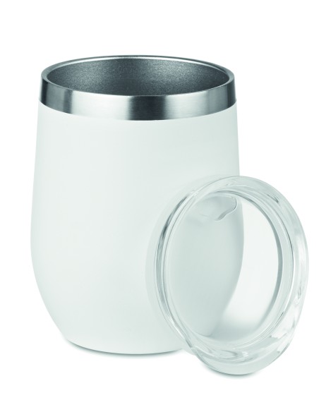 Bicchiere vino doppio strato